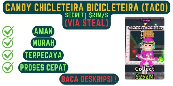 Gambar Product Candy Chicleteira Bicicleteira