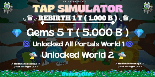 Gambar Product Account Tap Simulator | Pengiriman Instan #2