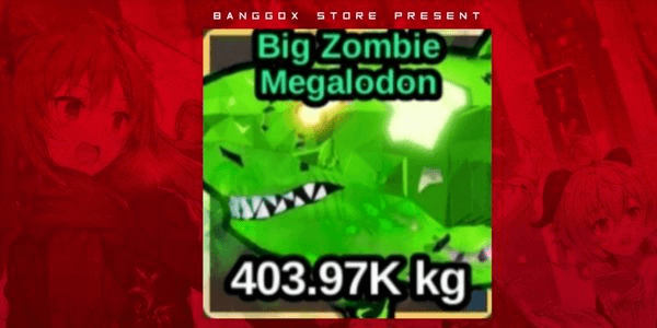 Gambar Product Big Zombie Megalodon