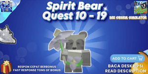 Joki Spirit Bear Quest 10 - 19 | Bee Swarm Simulator