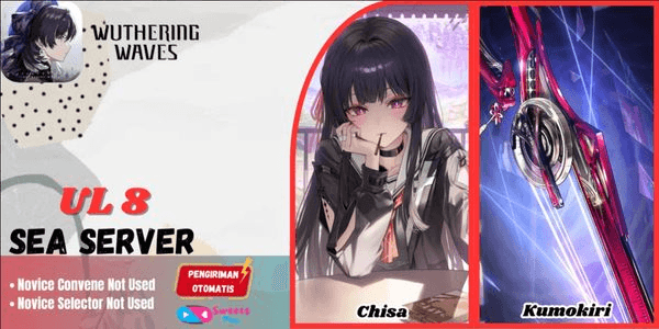 Gambar Product [SEA] Chisa + Kumokiri Wuthering Waves Account