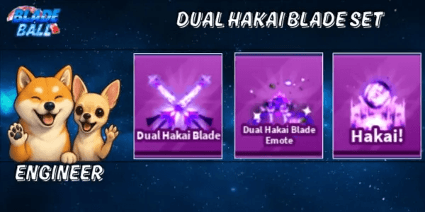Dual Hakai Blade set