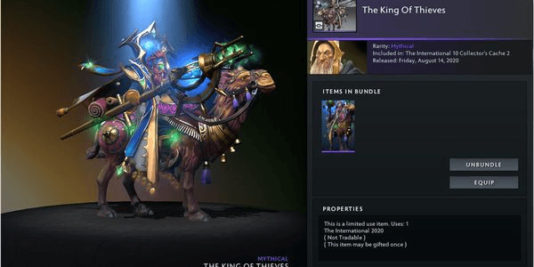 Gambar Product The King of Thieves (Bundle Keeper of the Light Collector's Cache TI 10)