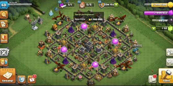 Gambar Product Town Hall 9 CHEAP & SAFE