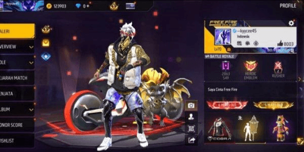 Gambar Product AKUN FF SG TERKUAT DI BUMI SG ONE PUNCH MAN (OPM) & EVOUGUN MAX ON AMAN ANTI HACK BACK BERGARANSI 1000 % MURAH BANGET