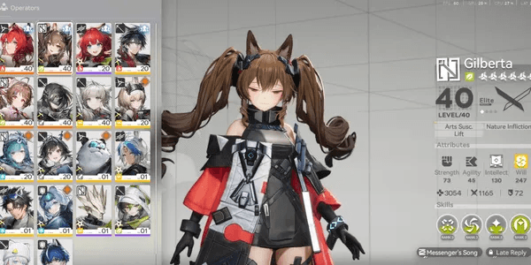 Laevatain + Sign + Gilberta + Sign + Ardelia + Selector On LV 33 SERVER NA