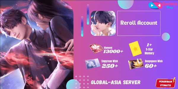 Gambar Product [GLOBAL-ASIA] Love And Deepspace Starter Reroll Account