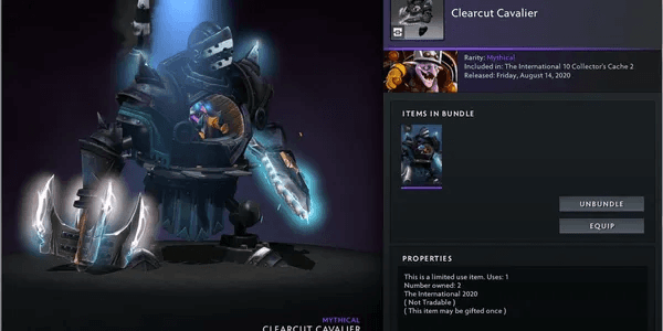 Clearcut Cavalier (Bundle Timbersaw Collector's Cache TI 10)