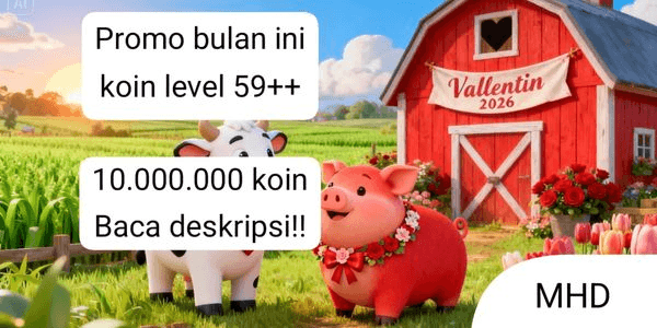Gambar Product PROMO BULAN INI 10JUTA KOIN LEVEL 59++