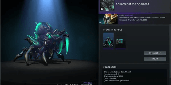 Shimmer of the Anointed (Nyx Assassin Set)
