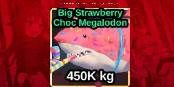 Big Strawberry Choc Megalodon