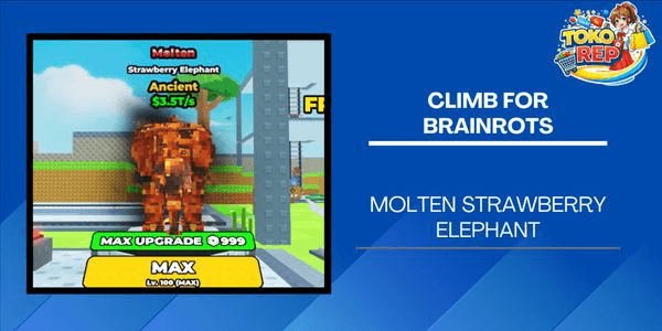 Gambar Product Molten Strawberry Elephant Level 100 (Max)