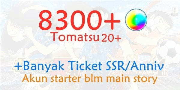 Gambar Product Akun Gacha Captain Tsubasa Dream Team Dreamball CTDT-4