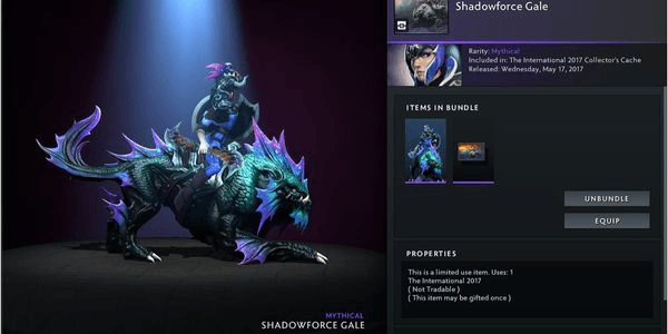 Gambar Product Shadowforce Gale (Mythical Bundle Luna)