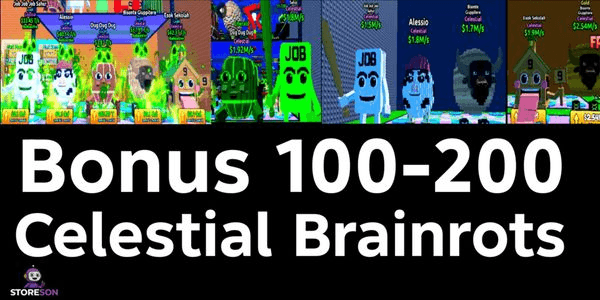 Gambar Product Akun Bonus Brainrots - Escape Tsunami For Brainrots