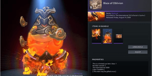 Gambar Product Blaze of Oblivion (Bundle Phoenix Collector's Cache TI 10)