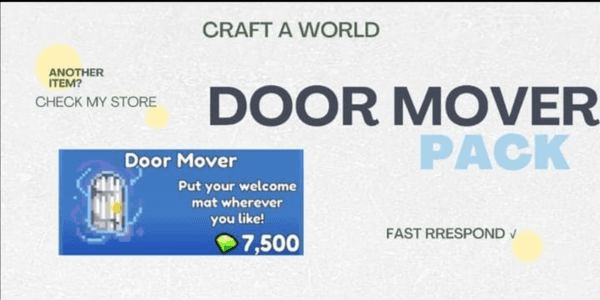 Gambar Product Door Mover | Craft a World