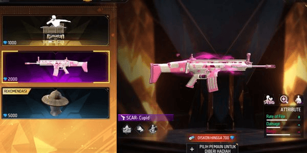 Gambar Product Gift Weapon SCAR-Cupid