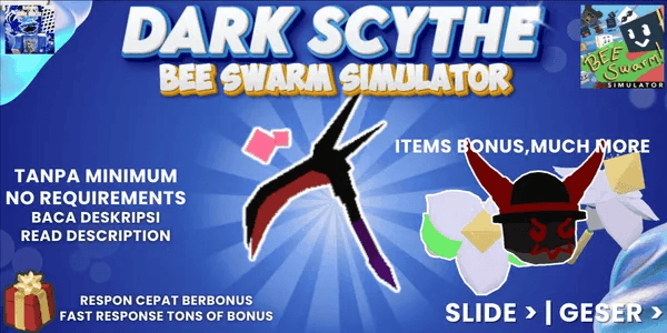 Joki Dark Scythe | Bee Swarm Simulator