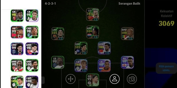 Gambar Product AKUN EFOOTBALL GG STREGHT 3000+++ MURAH