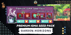 Pack de graines IGMA Premium X1