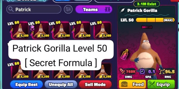 Gambar Product Patrick Sand Robot (Shiny Wumbo)