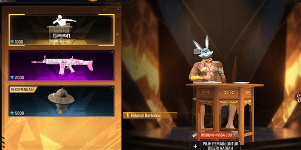 Gambar Product Gift Emote Enjoy Breaking Fast