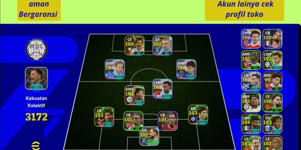 Gambar Product INSIGNE AND FRIENDS EFOOTBALL ACCOUNT STRENGTH 3180 SAFE GUARANTEED | musgem#F3