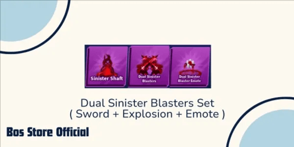 Dual Sinister Blasters set