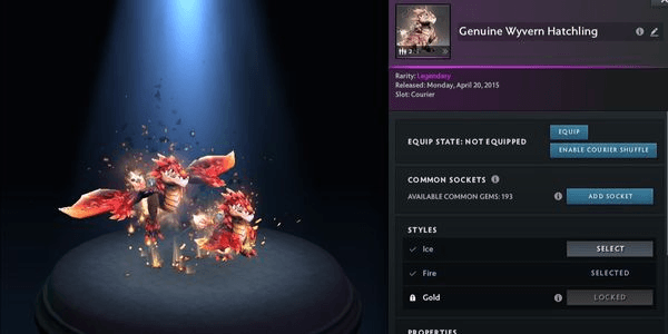 Gambar Product Genuine Wyvern Hatchling (Courier)