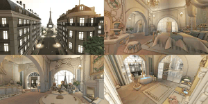 Adopt me Royal suit hotel Paris in Eiffel view (tinny house)