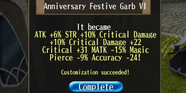 Gambar Product Fill Stats ARMOR/WEAPON