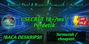 Account Steal A Brainrot Cheapest