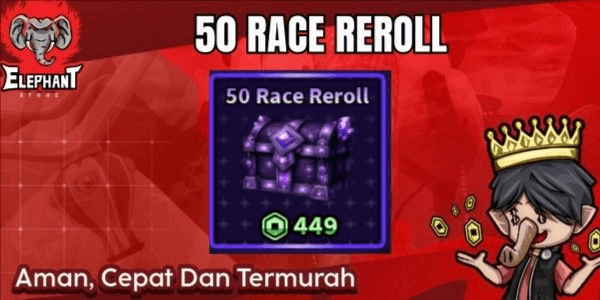 Gambar Product 50 Race Reroll