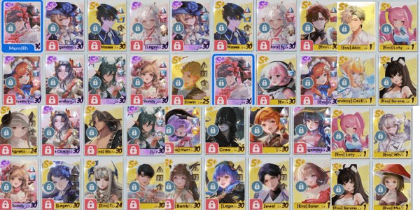 Gambar Product AKUN GG - 1103. Evo Moses, Legendary spica kostum, Legendary wedding blossom Kostum, Legendary carmen kostum, Evo Butterfly queen iris kostum.