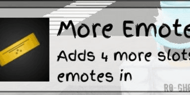 More Emote Slots