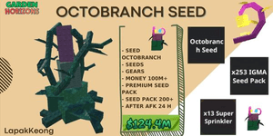 Account Octobranch Seed | Shillings 100M+ | 200+ Seed Pack - Garden Horizons
