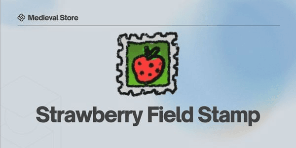 Gambar Product Strawberry Field Stamp