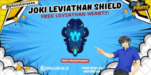Gambar Product Joki/Boosting Leviathan Shield - Free Heart!!