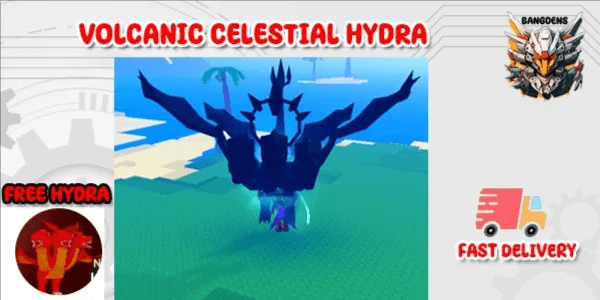 Volcano Celestial Hydra Catch And Tame!