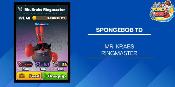 Gambar Product Mr. Krabs Ringmaster