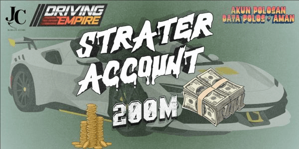 Gambar Product ACCOUNT STARTER 200M - Driving Empire