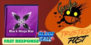 Black Ninja Star