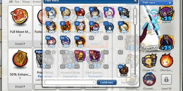 Gambar Product Akun Lost Saga Murmer