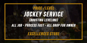 JOCKEY SERVICE LEVELING 1-40 | ARGENTA
