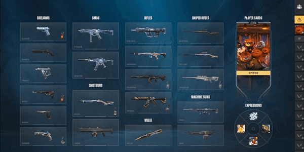 Gambar Product Akun Valorant Skin Champions 2025 Vandal & Butterfly Knife, Nocturnum Phantom, Origin Operator