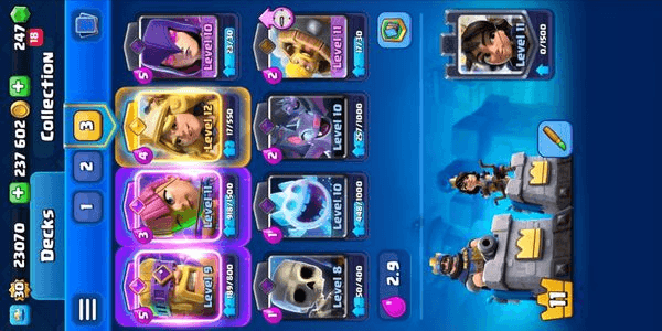 Gambar Product Benteng Raja LVL 11 | Sangat Bagus LVL Kartu #2