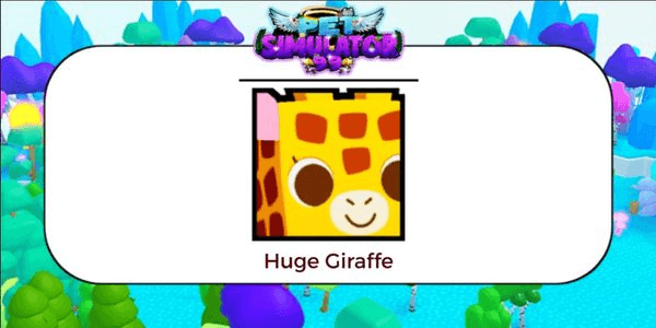 Gambar Product Huge Giraffe