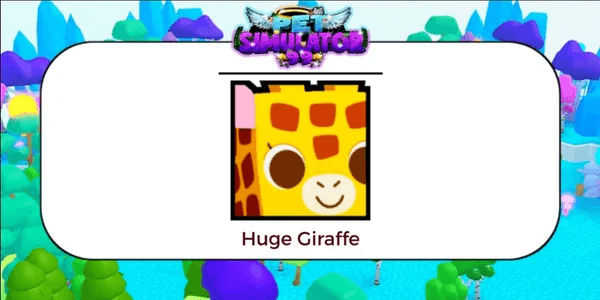 Huge Giraffe