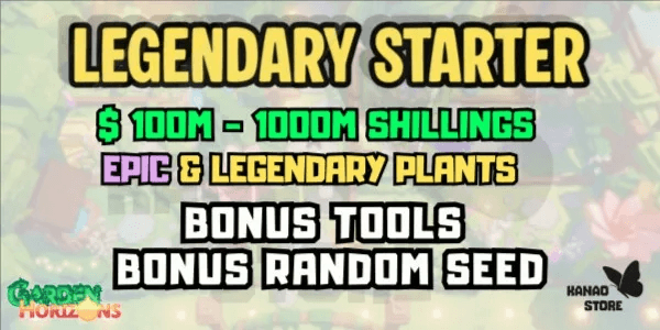 Account STARTER GARDEN HORIZONS + BONUS+